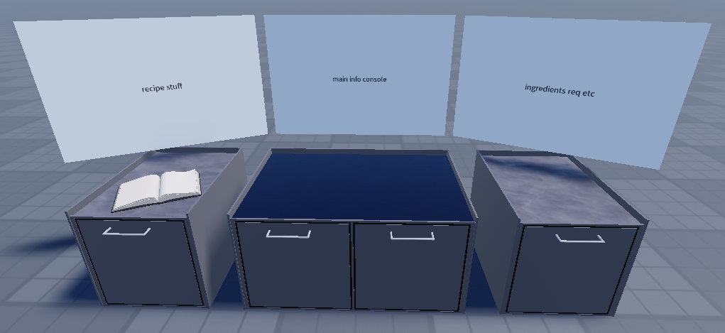 Early machine format for VR users